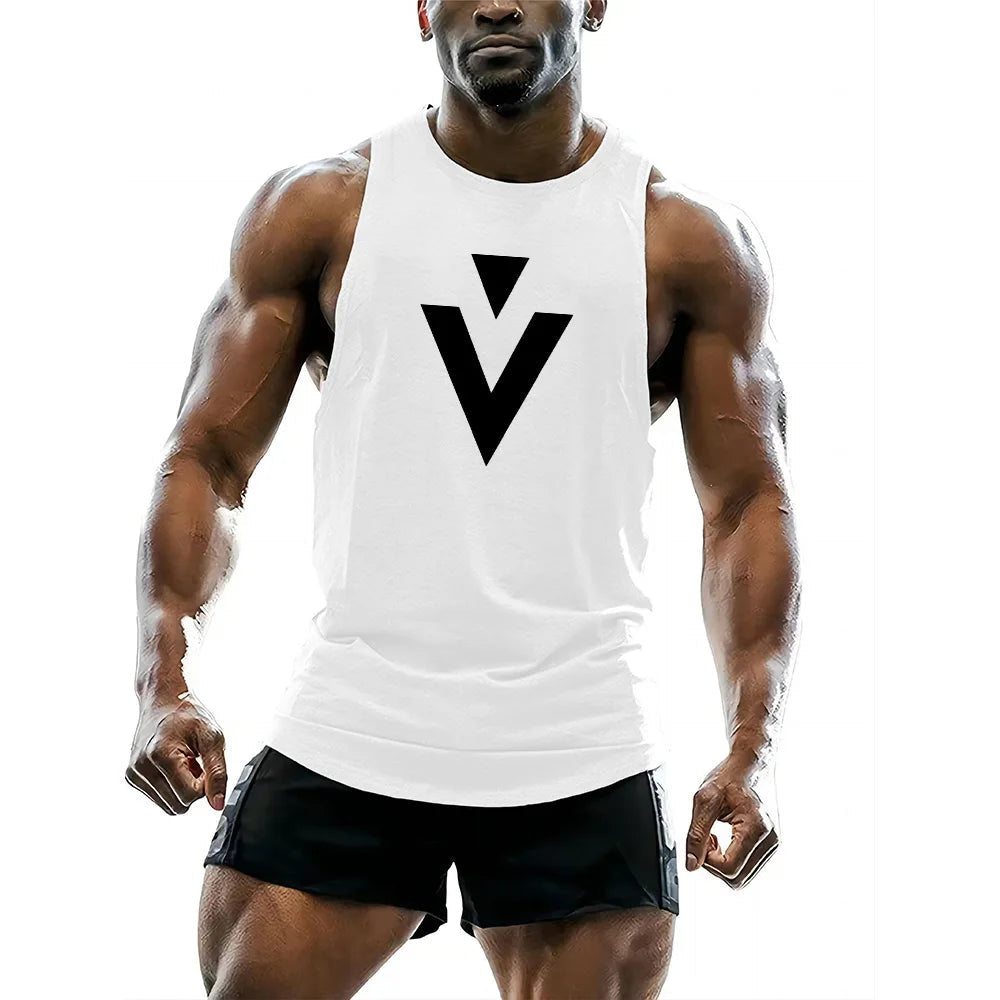 Summer basketball wear sleeveless vest Men's sports undershirt Sleeveless vest men's outdoor 2d printed adult tops Quick dry Zen fit plus
