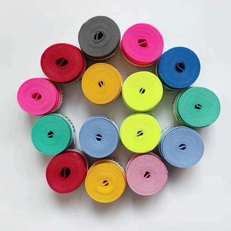 12Pcs Racket Overgrip Sweat Band Absorption Tennis Badminton Racket Hand Glue Tennis Grip Pu Non Slip Overgrip Fishing Rods Grip Zen Fit Plus