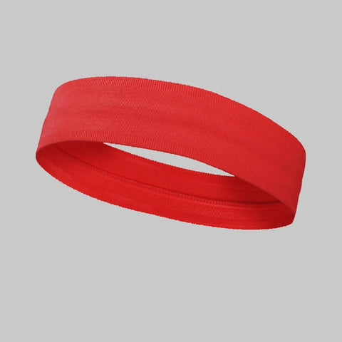 Men Sport Elastic Headbands Thick Non-Slip Sweatband Sports Gym Headband Women Men Breathable Basketball Fitness Yoga Hair Band Zen Fit Plus