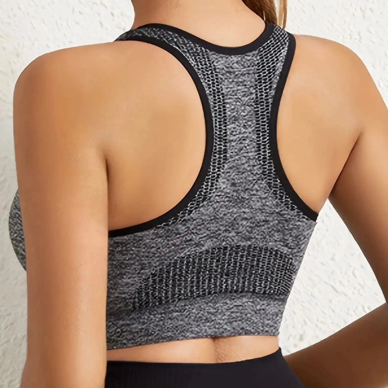 Women's Workout Sports Bras Fitness Backless Padded Ivy Low Impact Bra Yoga Crop Tank Top Zen fit plus