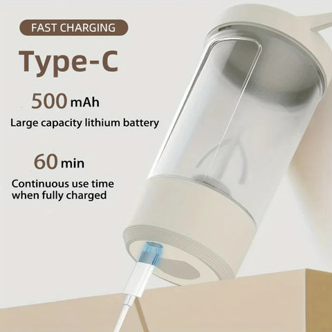 Xiaomi Self-Stirring Shaker Cup USB Charging Shaker Cup for Protein Shake Meal Replacement Shake Portable Sport Mixing Cup 450ml Zen fit plus