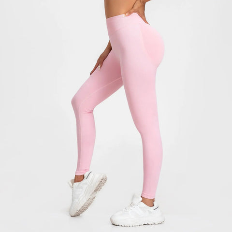 NCLAGEN Seamless Sports Leggings Woman Low Impact Yoga Pants Tummy Control Squat Proof Gym Fitness Workout Scrunch Butt Tights Zen fit plus