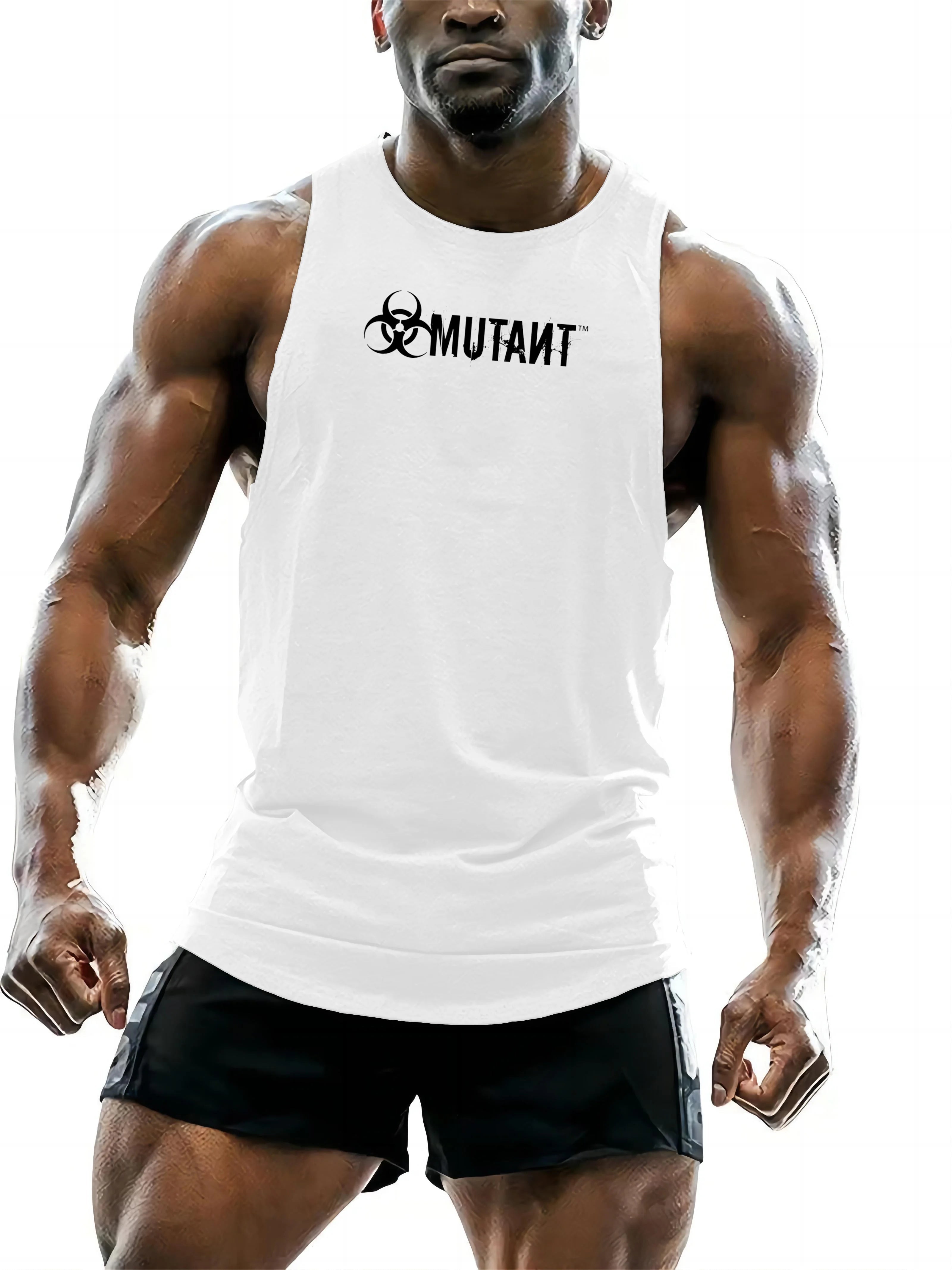 Adult Men'S Tank Tops Clothing 2d Fun Printed Round Neck Summer Basketball Sleeveless Outdoor Sports Gym Quick Dry New Style Zen fit plus
