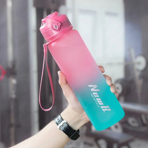 1000ml/1500ml High Quality Tritan Material Water Bottle Portable Durable Gym Fitness Outdoor Sport Drinking Bottle Zen fit plus
