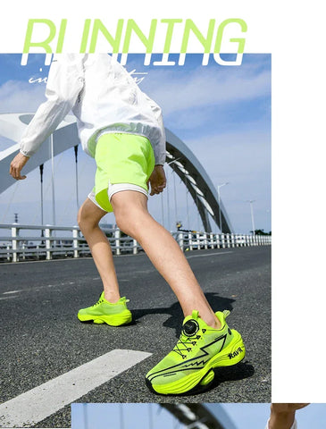 2025 New Men's Running Shoes Cushioning Carbon Plate Racing Marathon Athletic Shoes Comfortable Non-slip Sports Tennis Shoes - Zen Fit Plus