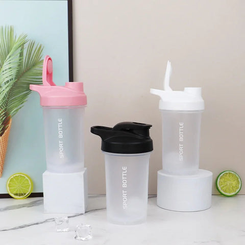 Portable 300ml Protein Powder Shaker Bottle Leak Proof Water Bottle for Gym Outdoor Fitness Training Sport Mixing Cup Zen fit plus