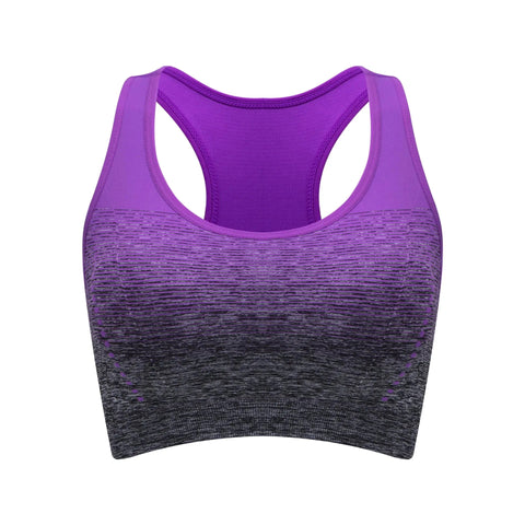 Seamless Sports Bra, Shock-absorbing, Steel Ring Free, Fashionable Vest, Breathable, Quick Drying Yoga Vest, Stress Free Fitness Zen fit plus