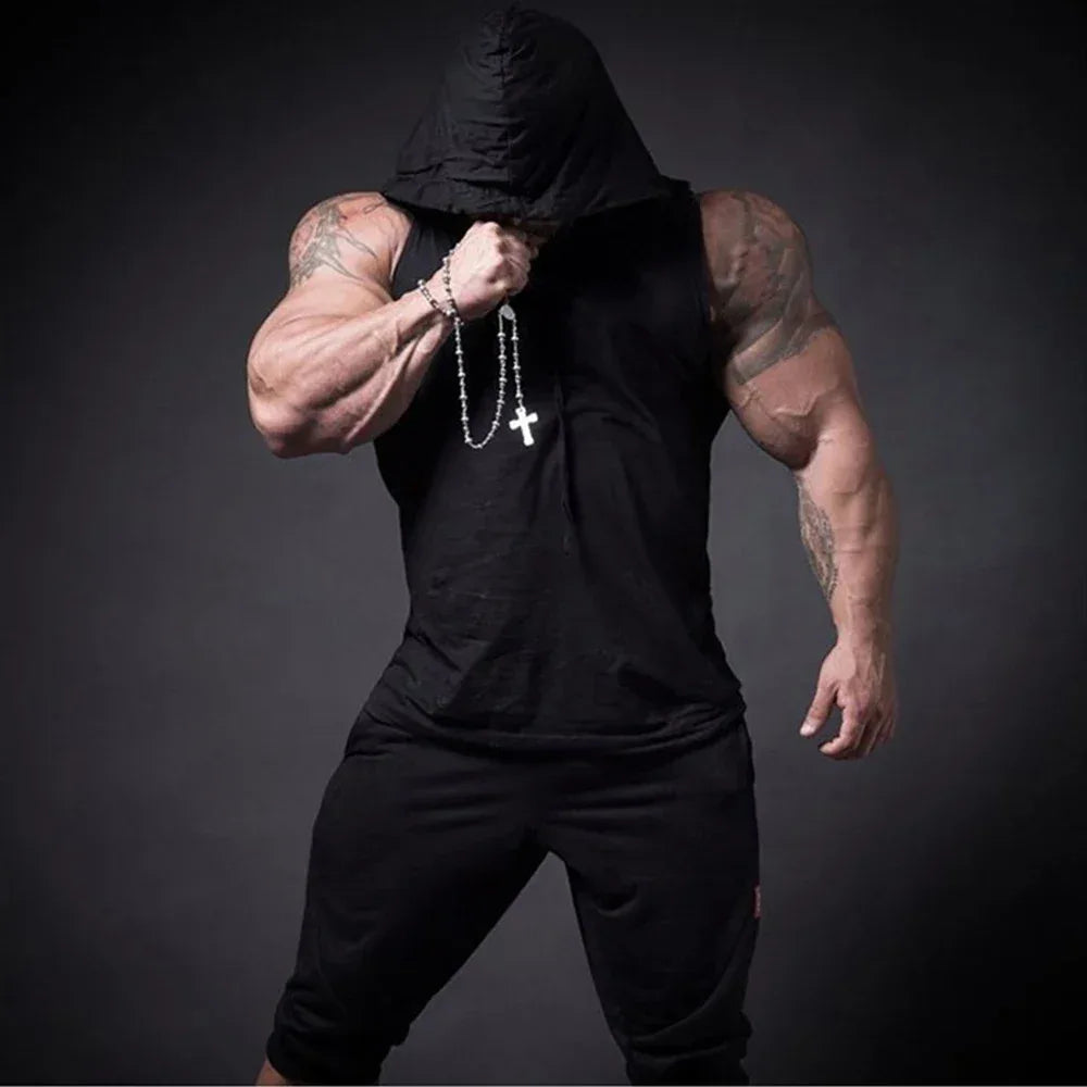 Brand Vest Muscle Sleeveless Singlets Fashion Workout Sports Shirt Mens Bodybuilding Fitness Top Men Gym Tank Top Clothing - Zen Fit Plus