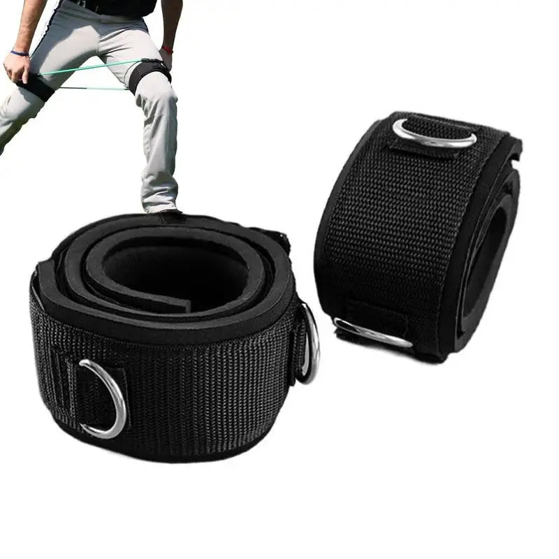 Fitness Thigh Straps Adjustable D-Ring Ankle Straps For Gym Cable Machine Neoprene Padded Leg Cuffs Strength Training Equipments Zen fit plus