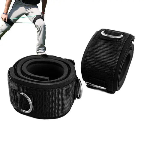 Fitness Thigh Straps Adjustable D-Ring Ankle Straps For Gym Cable Machine Neoprene Padded Leg Cuffs Strength Training Equipments Zen fit plus