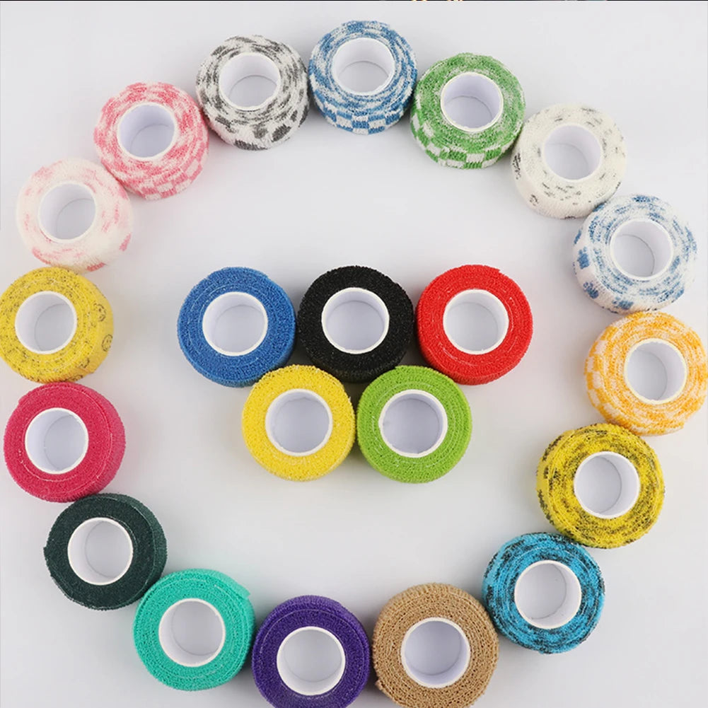 12pcs Elastic Self- Adhesive Bandage Finger Tape Breathable Self Stick Wrap Elastic Athletic Tape for Ankle/Wrist/Finger/Sports Zen fit plus