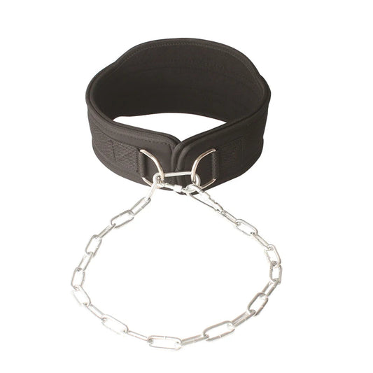 EVA Dip Belt With Chain For Weightlifting Pullup,Waist Support,Gym Lifting Belt Squat Fitness Powerlifting Bodybuilding Training Zen fit plus