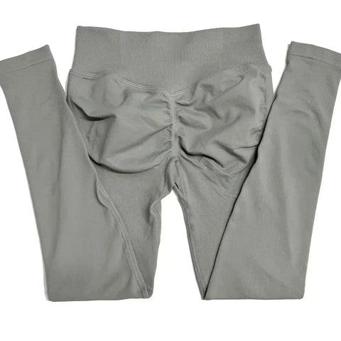 Impact Leggings Women Seamless Yoga Legging Scrunch Bum Gym Legging Workout Yoga Pants Low Waistband Sports Tights - Zen Fit Plus