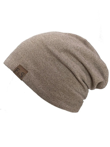 1pcs Warm Knitted Beanie Hat For Men And Women - Fashionable SolidHip-hop Style Zen Fit Plus