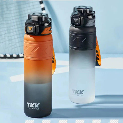 1000ml/600ml High Quality Tritan Material Water Bottle With Straw Portable Durable Gym Fitness Outdoor Sport Drinking Bottled Zen fit plus