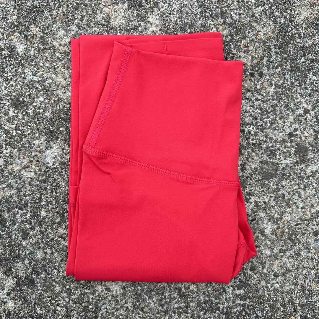 Solid Color Back Waist Pocket High Waist Fitness Yoga Legging soft Women Sport Pant Tight Butter Athletic Gym Ankle-Length Pants Zen Fit Plus