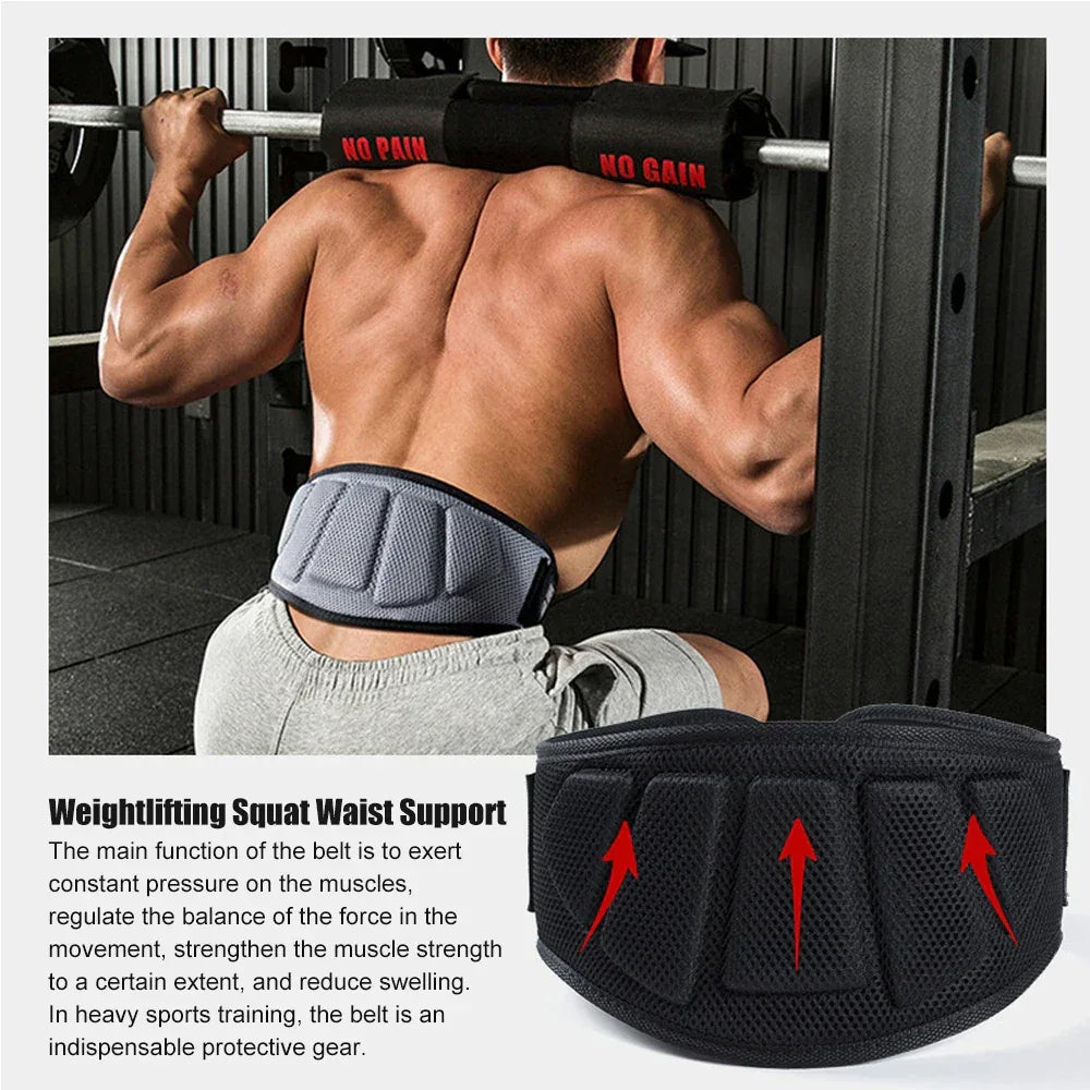 Weight Lifting Belts for Men and Women - Weight Lifting Core & Lower Back Support Workout Waist Belt for Weightlifting, Fitness - Zen Fit Plus