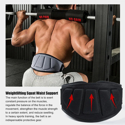 Weight Lifting Belts for Men and Women - Weight Lifting Core & Lower Back Support Workout Waist Belt for Weightlifting, Fitness - Zen Fit Plus