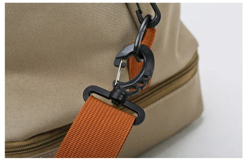 Gym Bag Travel Fitness Bag for Women Large Capacity Men's Sports Luggage bag Waterproof Female Messenger Bag Dry And Wet Handbag - Zen Fit Plus