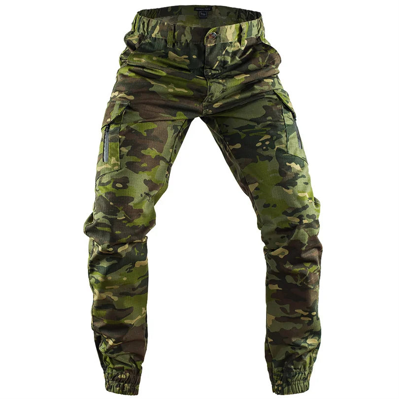 Mege Tactical Joggers Outdoor Ripstop Cargo Pants Working Clothing Hiking Trousers Men's Streetwear Zen fit plus