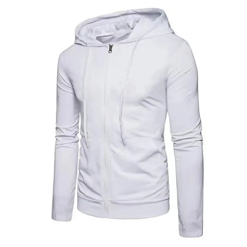 Autumn Men Sweatshirts Long Sleeve Jacket Hoodie Zipper Closure Jacket Male Hoodies Sweatshirt Slim Fit Male Clothing - Zen Fit Plus