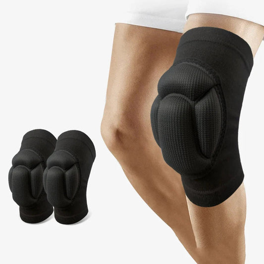 Protective Knee Pads Thicken Sponge Brace Knee Guards Volleyball Extreme Sport For Dancing Anti collision Elastic Knee Protector Zen fit plus