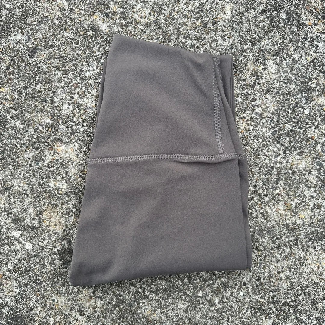 Solid Color Back Waist Pocket High Waist Fitness Yoga Legging soft Women Sport Pant Tight Butter Athletic Gym Ankle-Length Pants Zen Fit Plus