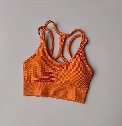 Sports underwear women's running shockproof summer quick drying back fitness bra vest professional training Yoga bra Zen fit plus