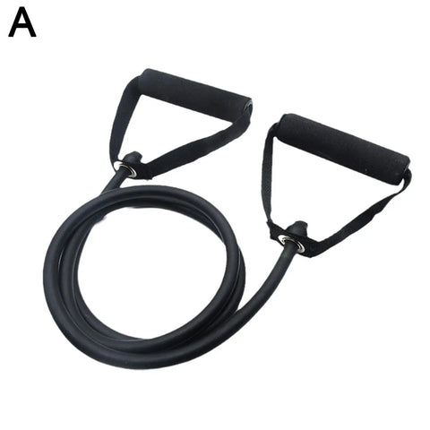 5 Levels Resistance Bands With Handles Yoga Pull Rope Elastic Fitness Exercise Tube Band For Home Workouts Strength Trainin D1z5 Zen fit plus