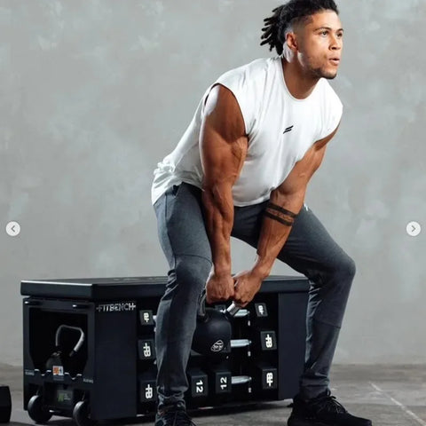 Summer Fitness Sports Tank Top Men's Breathable Loose Fit Training Sleeveless T-shirt Quick Drying vest male Fitness Clothing - Zen Fit Plus