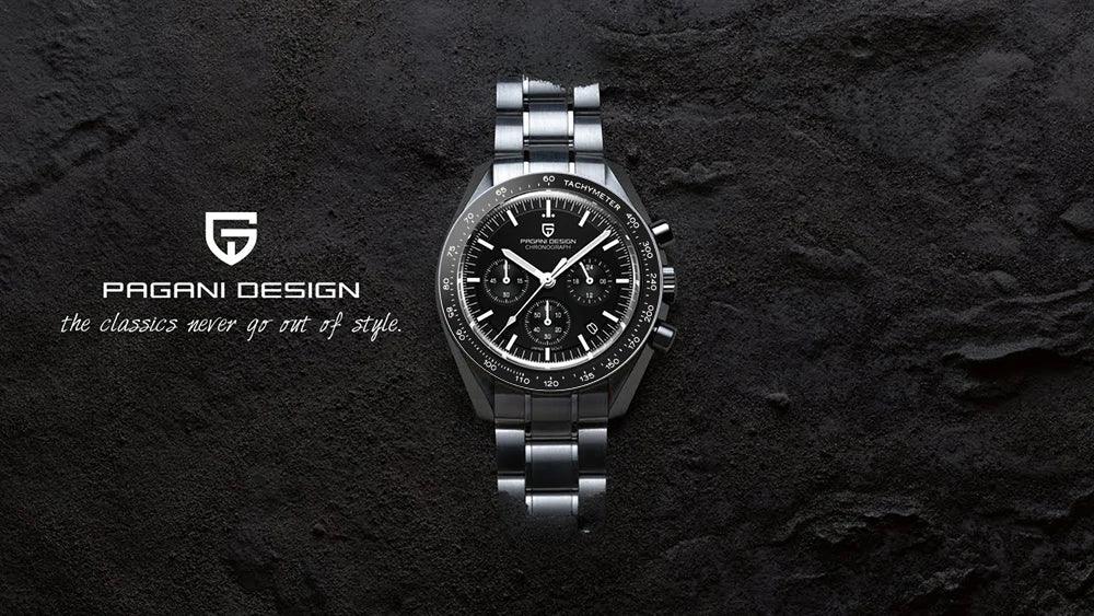 VK63 Chronograph Waterproof Mens Watches