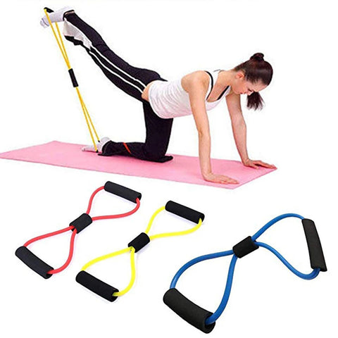 Yoga Resistance Bands Elastic Band Sports Exercise Puller 8-shaped Chest Expander for Body Building Home Gym Fitness Equipment Zen fit plus