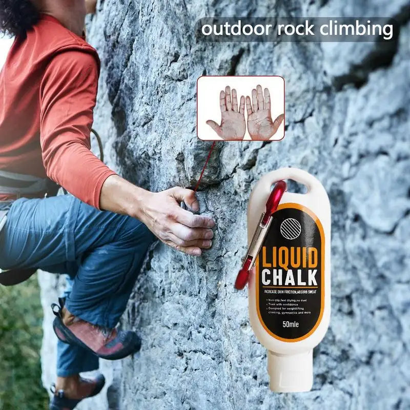 Fitness Anti-Slip Powder Lifting Anti Slip Cream Grip Chalk Sports Magnesium Powder Liquid Sport Powder For Rock Climbing Tennis Zen fit plus