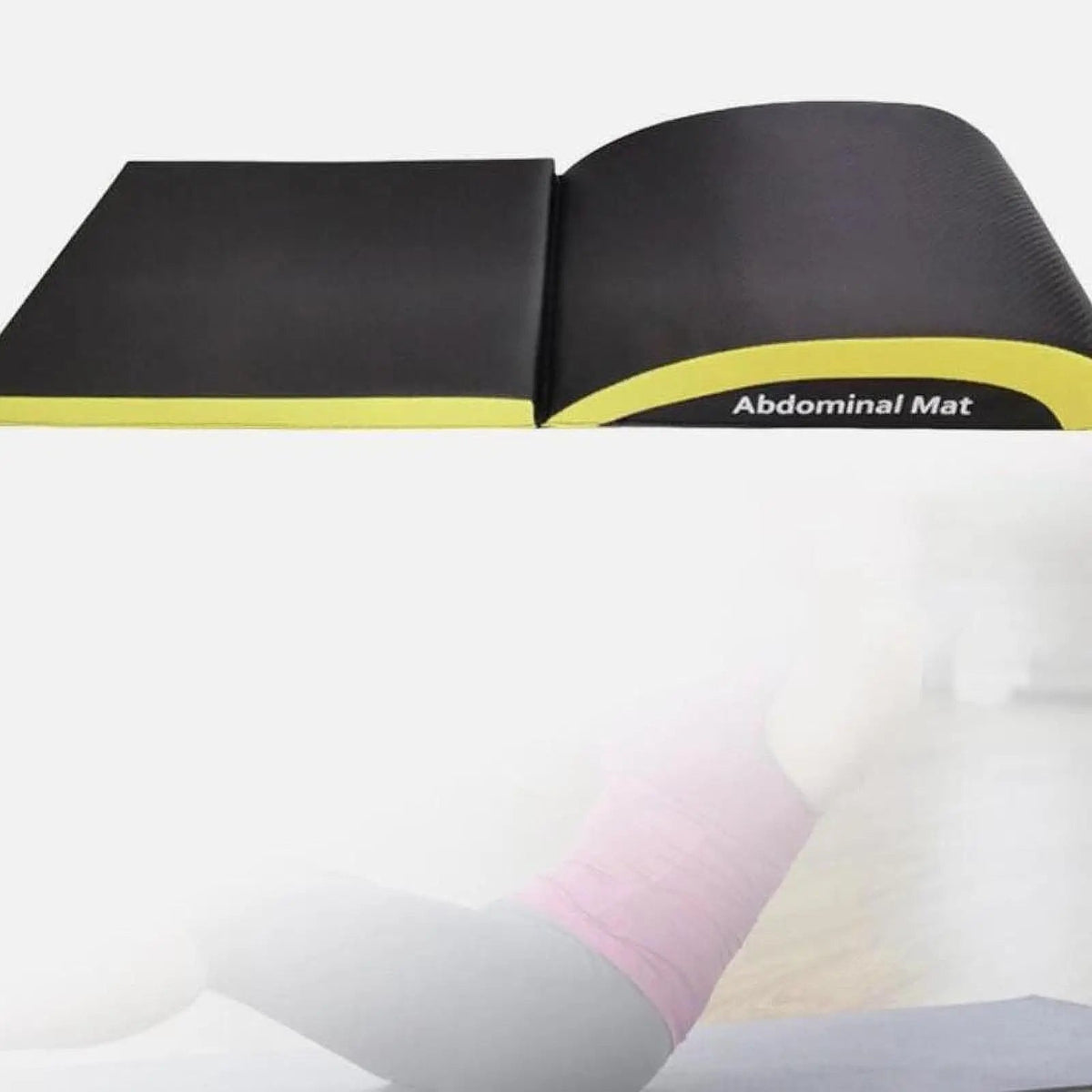 Ab Exercise Mat Abdominal Mat for Men Women Premium Stretch Muscles Lumbar Zen Fit Plus