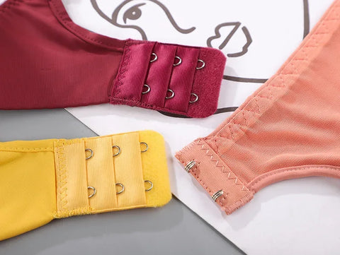 Women Seamless Bra Sexy No Wire Push Up Underwear Girls Students Breathable Thin 10 Colors Bras Female's Bra Breathable Gathered - Zen Fit Plus