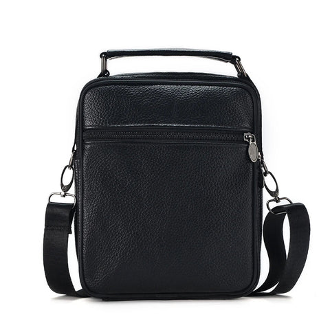 JOYIR Men Genuine Leather Crossbody Bags Messenger Bag for Male Trendy Shoulder Bags Casual Travel Sling Bag Handbags Zen fit plus