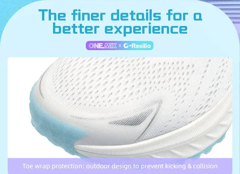 Onemix New Color Male Racing Breathable Cushioning Non-Slip Summer Jogging Shoes Men Lightweight Women Gym Shoes Outdoor Shoes - Zen Fit Plus