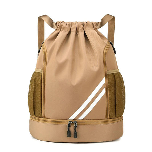 Fitness Gym Bag Backpack Women Men Basketball Backpack Outdoor Soccer Football Storage Bags Training Drawstring Sports Knapsack Zen fit plus