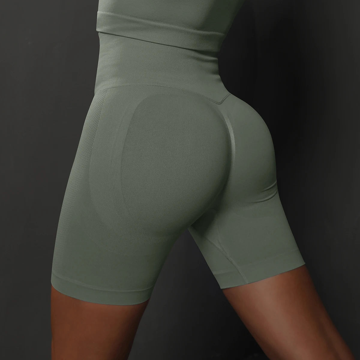 Seamless Shorts for Women Yoga Shorts Push Up Booty Workout Gym Shorts Fitness High Waist Sports Short Women Clothing Zen fit plus