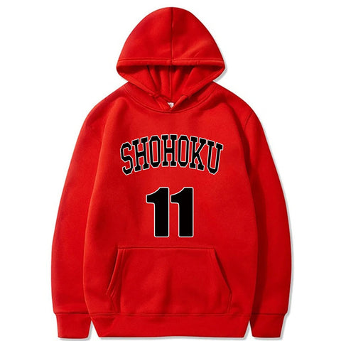 2023 Anime Slam Dunk Hoodies Fashion Cosplay Pullover Unisex Harajuku Hip Hop Sweatshirt Casual Daily Autumn and Winter Cloth Zen fit plus