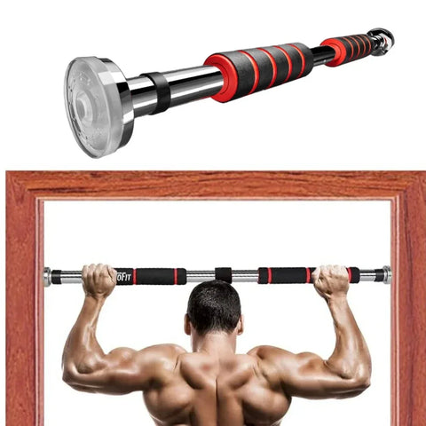 Telescopic Doorway Pull Up Bar Non-Slip Chin-Up Fitness Equipment Adjustable Home Gym Strength Training Heavy Duty For Men Women - Zen Fit Plus