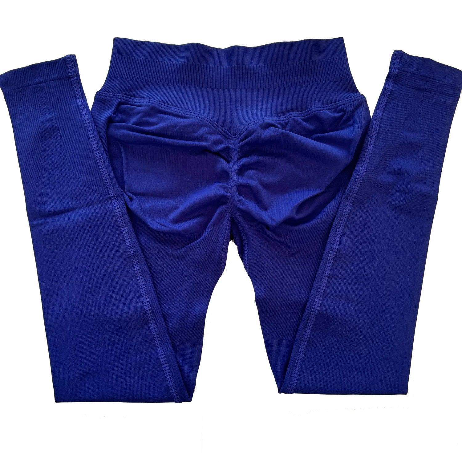 Impact Leggings Women Seamless Yoga Legging Scrunch Bum Gym Legging Workout Yoga Pants Low Waistband Sports Tights - Zen Fit Plus