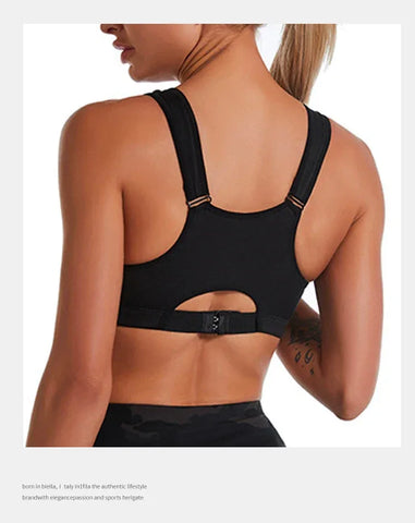 Yoga Fitness Bra Shock-absorbing Sports Bra Breathable and Quick Drying Training Running WOMEN'S Underwear - Zen Fit Plus