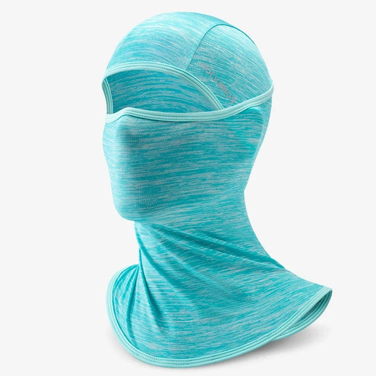 ROCKBROS Summer Ice Silk Bike Caps Anti-UV Sun Protection Breathable Bicycle Bandana Scarf Sports MTB Road Full Face Mask Cap Zen Fit Plus