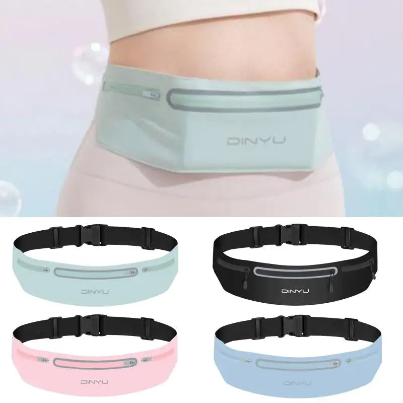 Sports Waist Pack Fanny Pack Wallet Adjustable Men Women Running Pouch Belt Portable Phone Holder Gym Bum Outdoor Running Bags Zen fit plus