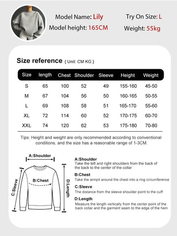 Trend Casual Woman Pullover Florida Superior Athl Style Print Hoody Warm Drop Sleeves Sweatshirt Crewneck Soft Female Streetwear - Zen Fit Plus