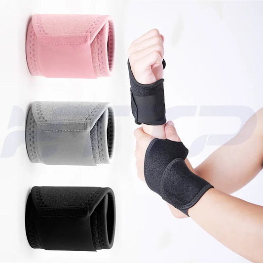 Unisex Wrist Guard Band Brace Support Carpal Tunnel Sprains Strain Gym Strap Sports Pain Relief Wrap Bandage Protective Gear Zen fit plus