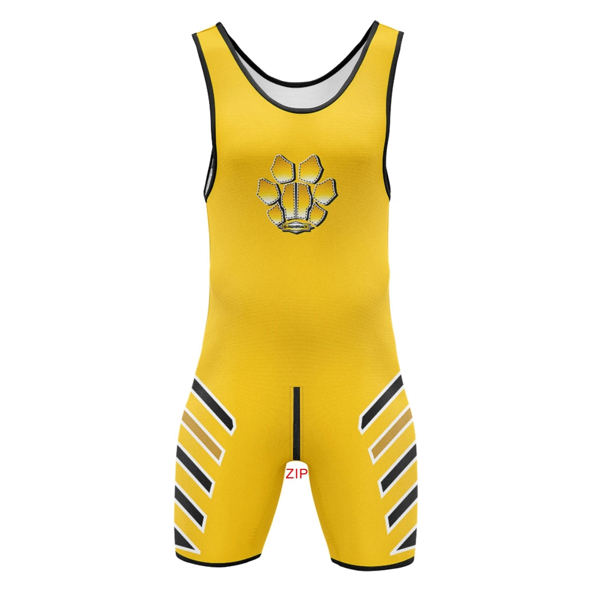 Mens Wrestling Singlets Front And Back Zipper SexyMan Bodysuits RT One-Piece Undershirts Powerlifting Sleeveless Sleepwear Zen fit plus