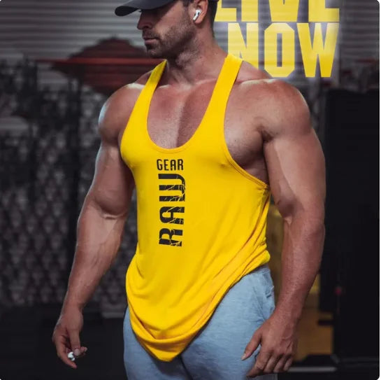 2023 new mens cotton tank tops shirt gym fitness vest sleeveless male casual bodybuilding sports man Workout clothes clothing Zen fit plus