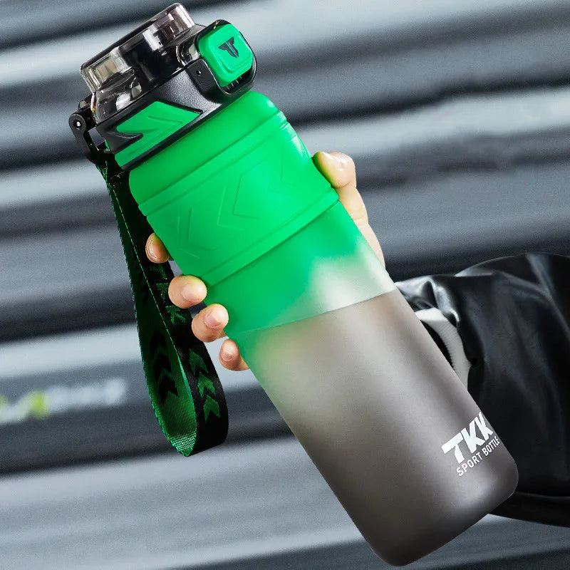 1000ml/600ml High Quality Tritan Material Water Bottle With Straw Portable Durable Gym Fitness Outdoor Sport Drinking Bottled Zen fit plus